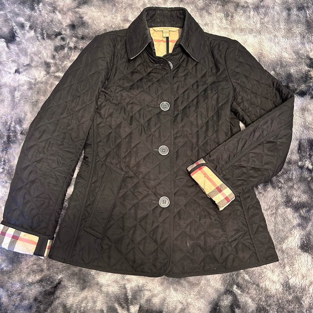 Burberry Copford Quilted Jacket (Black)